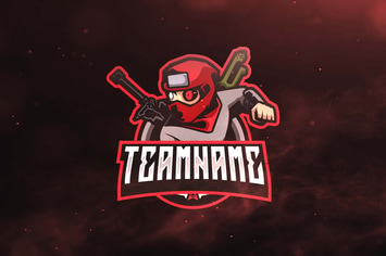 Ninja Sport and Esports Logos 
