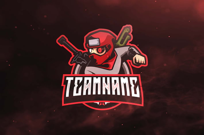 Ninja Sport and Esports Logos 