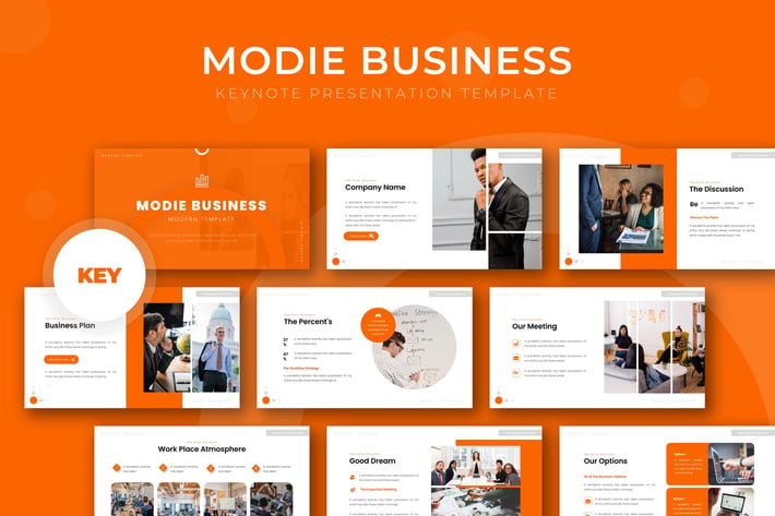 Modie Business - Keynote Template