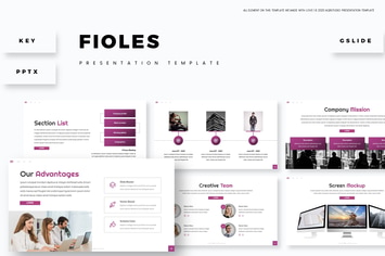 Fioles - Presentation Template