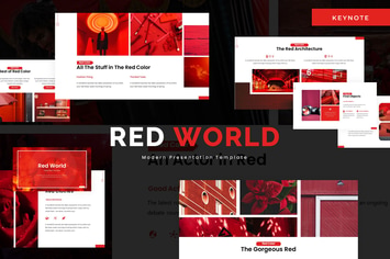Red World - Keynote Template