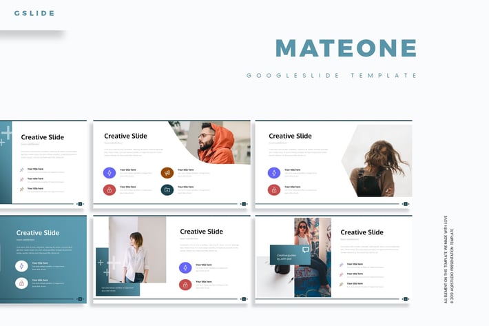 Mateone - Google Slide Template