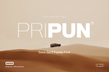 Pripun - Sans Serif Family