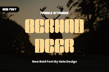 Bernad Deer - Sans Serif Font