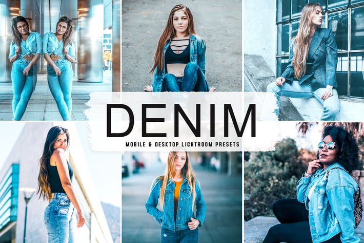 Denim Mobile & Desktop Lightroom Presets