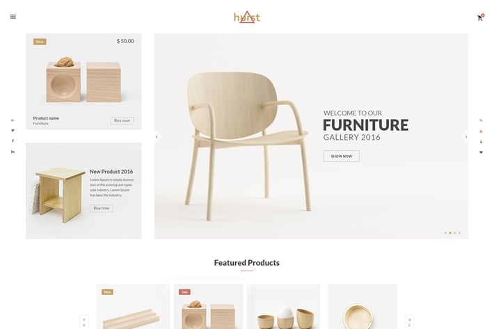 Hurst - eCommerce PSD Template