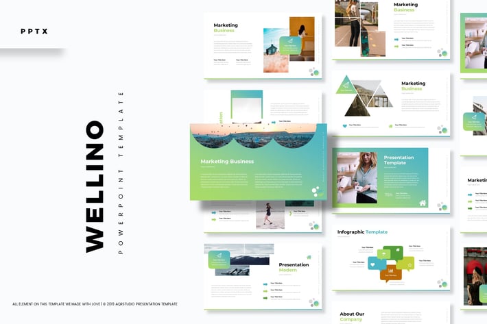 Wellino - Powerpoint Template