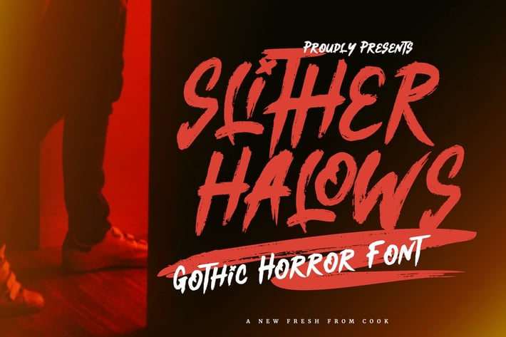 Slither Halows - Gothic Horror Font