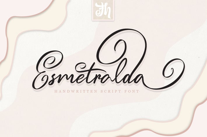 Esmetralda - Handwritten Font