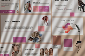 Monero - Fashion Keynote Template