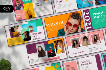 Majestic Creative Keynote Template