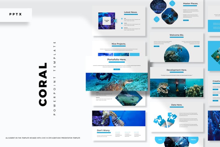 Coral - Powerpoint Template
