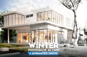 Winter Photoshop Action