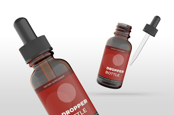 Dropper Bottle Mockups