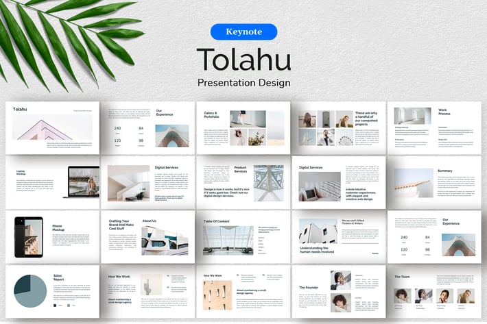 Tolahu - Product Presentation Template Keynote