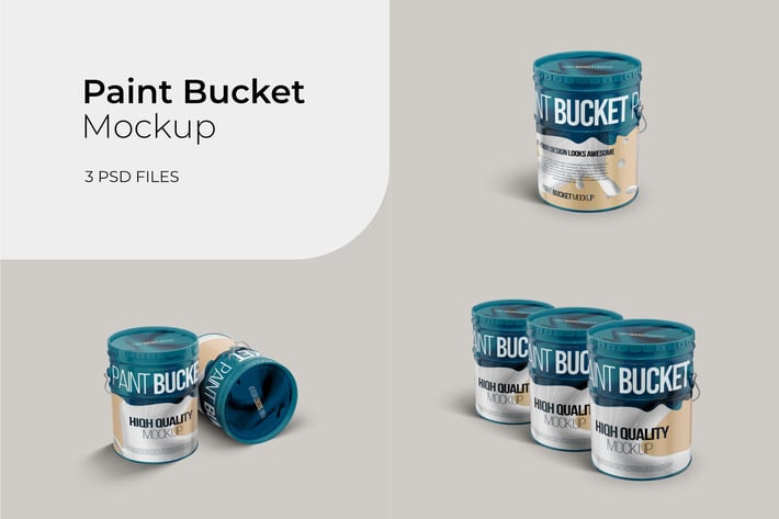 Paint Bucket - Mockup Vol.4