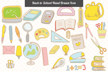 Back to School Hand Drawn