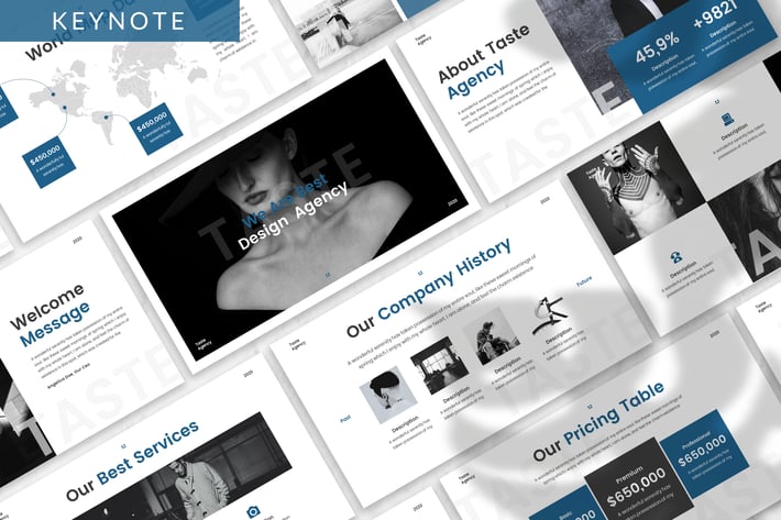Taste - Business Keynote Template