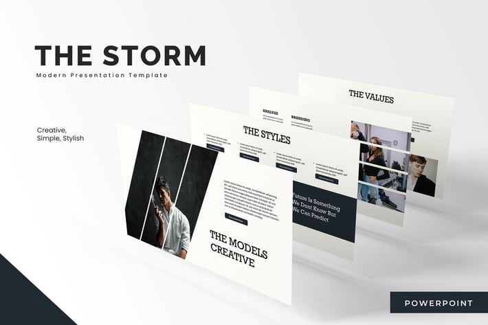 The Storm  - Powerpoint Template