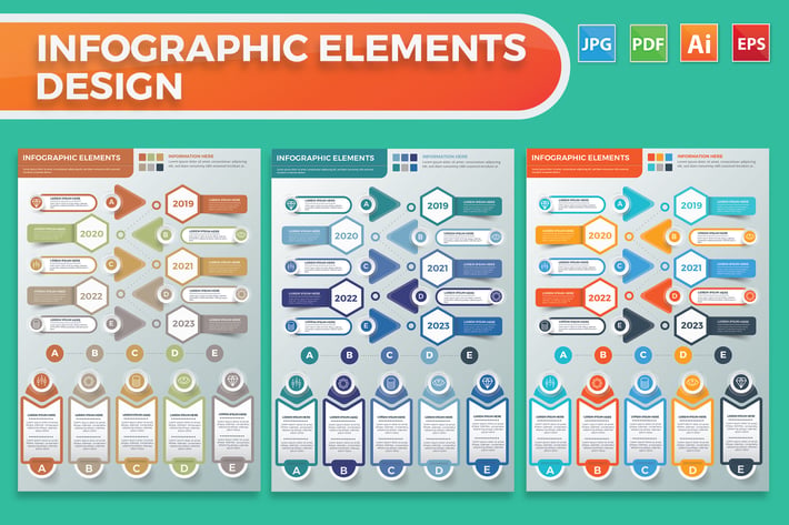 Timeline Infographics design
