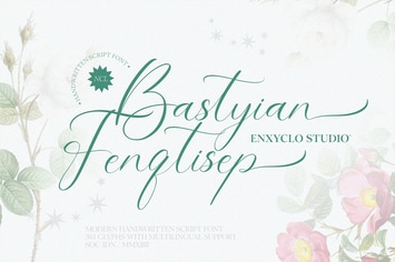 NCL Bastyian Fenqtisep - Handwritten Script Font