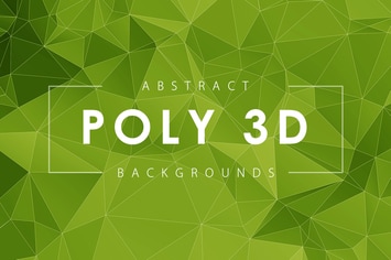 Abstract 3D Poly Backgrounds