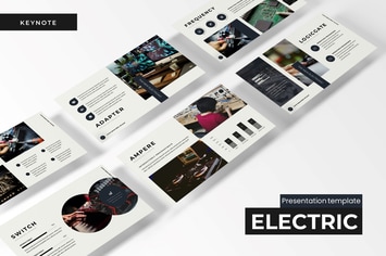 The Electric - Keynote Template