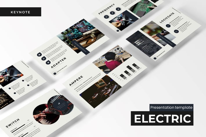 The Electric - Keynote Template