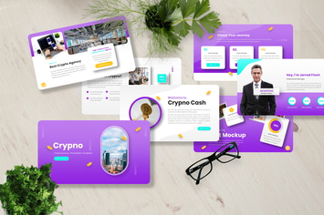 Crypno - Cryptocurrency Powerpoint Templates