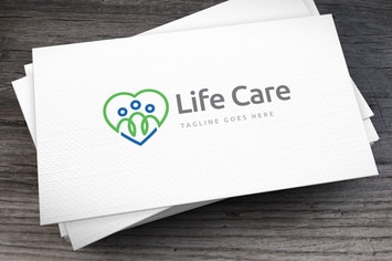 Life Care Logo Template