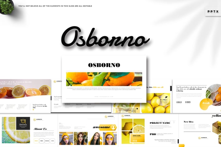 Osborno - Powerpoint Template