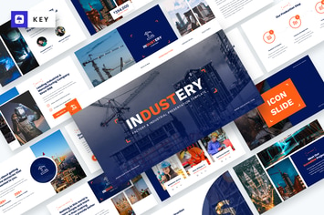 Industery - Factory & Industrial Keynote Template