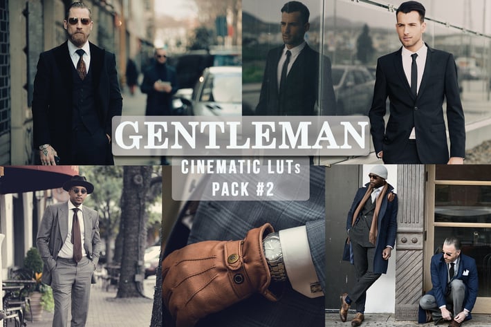 Gentlemen Cinematic LUTs Pack #2