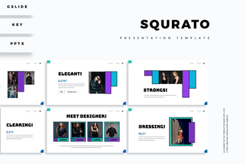 Squrato Presentation Template