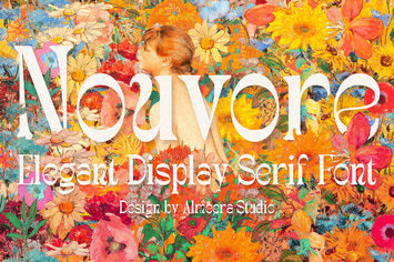 Nouvore - Display Serif Font