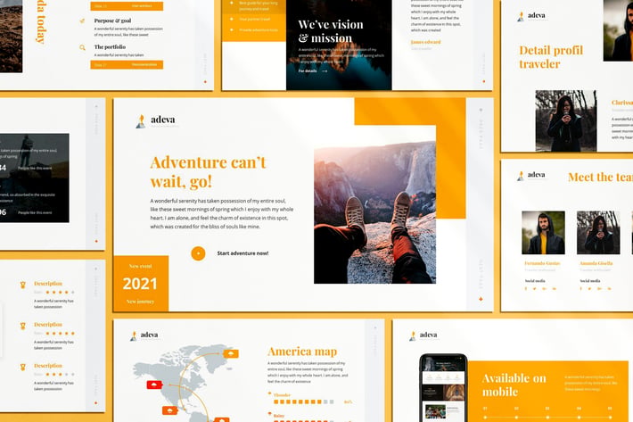 Adeva - Simplicity Keynote Template