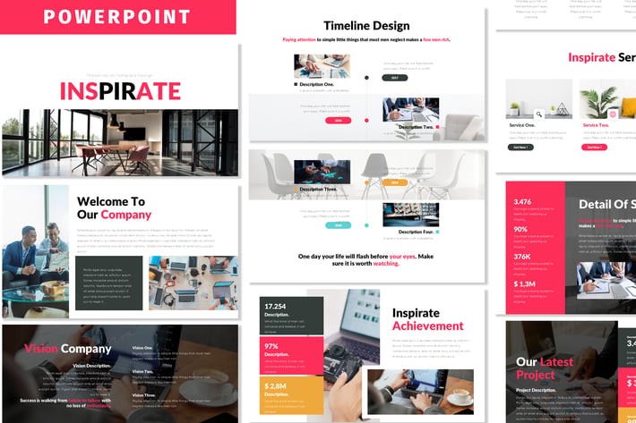Inspirate - Business Powerpoint Template