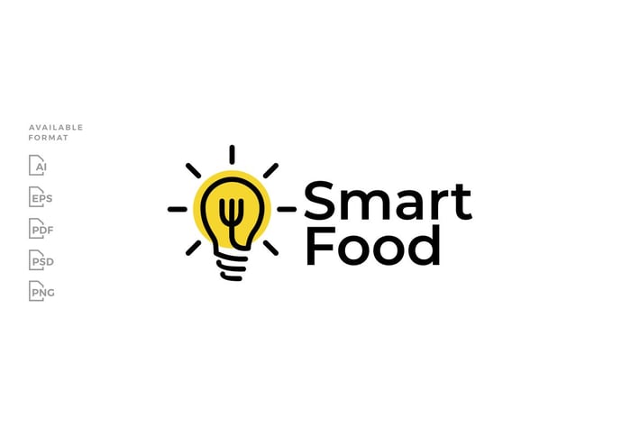 Think Food Smart Idea Logo