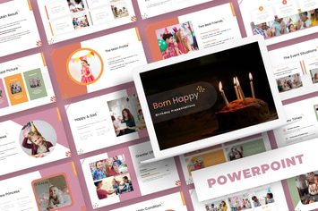Born Happy - Powerpoint Template
