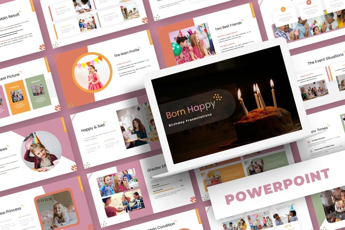 Born Happy - Powerpoint Template
