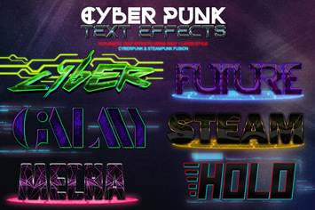 Cyber Punk Text Effects