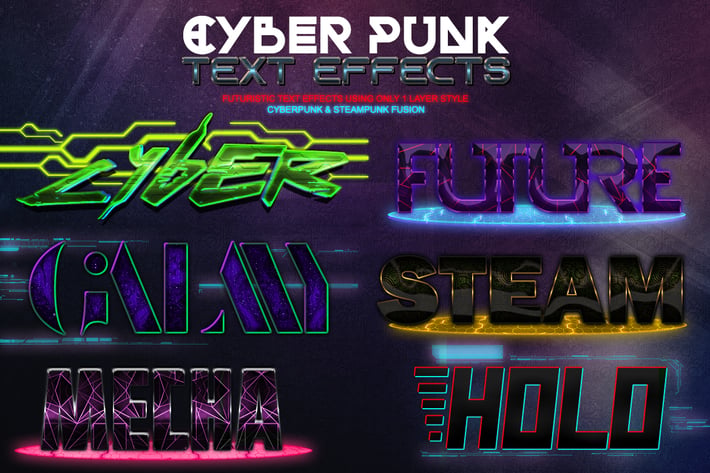 Cyber Punk Text Effects