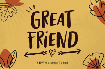 Great Friend Academic Font