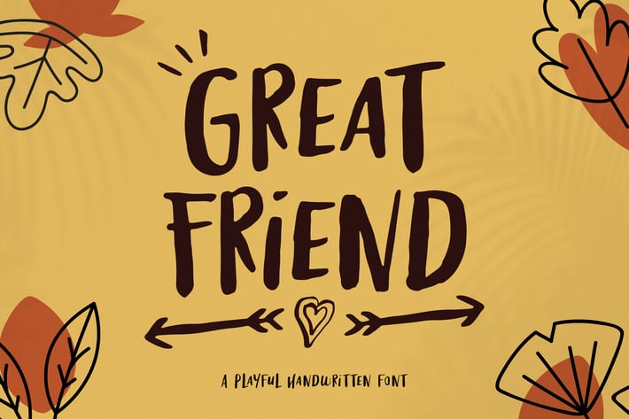 Great Friend Academic Font