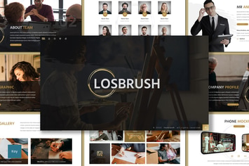 Losbrush - Creative Keynote Template