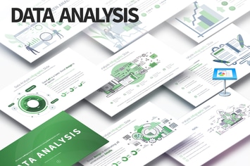 Data Analysis - Keynote Infographics Slides
