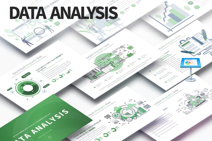 Data Analysis - Keynote Infographics Slides