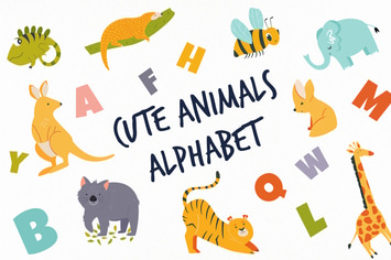 Alphabet Animals for Little Ones