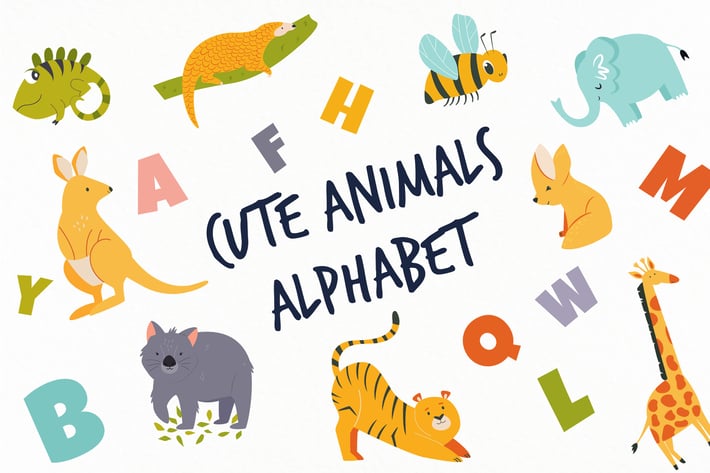 Alphabet Animals for Little Ones