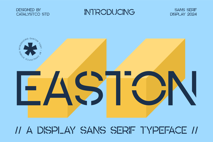 Easton DIsplay Sans Serif Font 